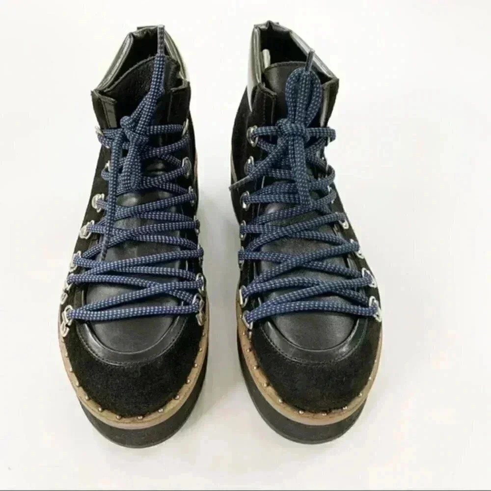Free People Durango Suede Combat Hiking Boot